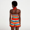 D&eacute;bardeur dos nu en crochet rouge femme