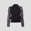 T-shirt manches longues noir femme