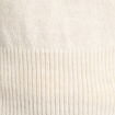 Pull sans manches ecru femme