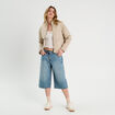 Blouse manches 3/4 blanc femme
