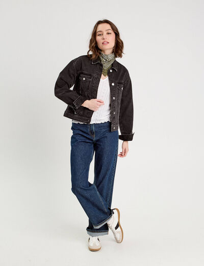 Débardeur broderie anglaise ecru femme