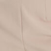 Short ajusté beige femme
