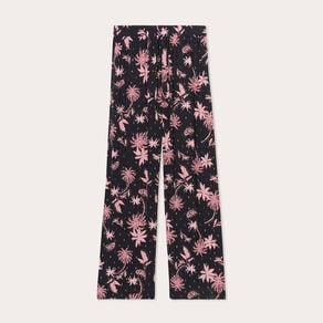 pantalon large fluide noir femme Pantalon large fluide noir femme