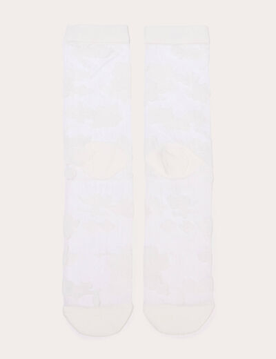 Chaussettes ecru femme