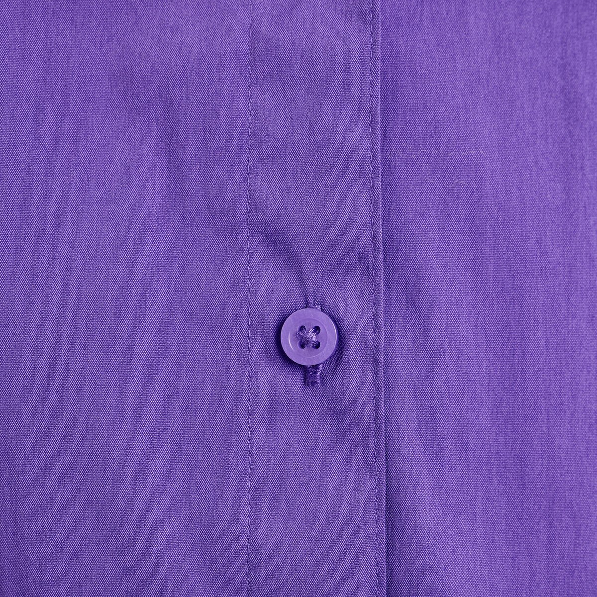 Chemise manches longues violet femme