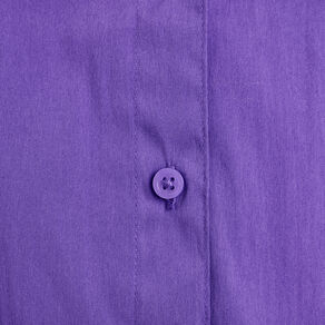 Chemise manches longues violet femme