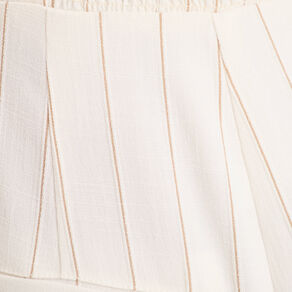 Combinaison pantalon bretelles blanc femme