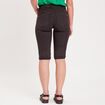 Pantacourt noir femme