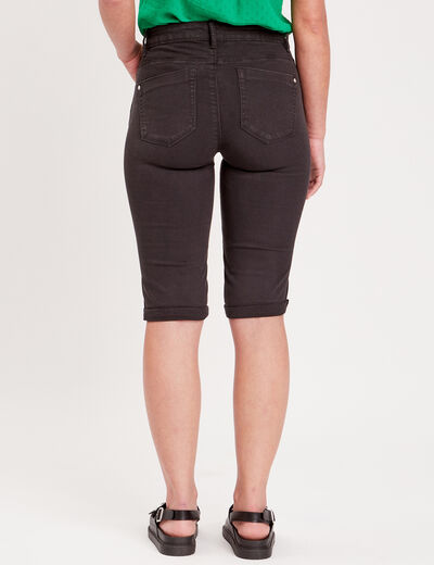 Pantacourt noir femme