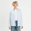 Chemise manches longues blanc femme