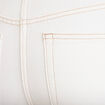 Jean slim taille standard denim blanc femme