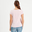 T-shirt manches courtes rose femme