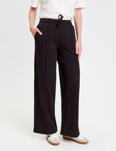 Jegging ajusté noir femme