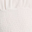 Blouse manches 3/4 blanc femme