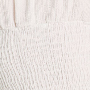 Blouse manches 3/4 blanc femme