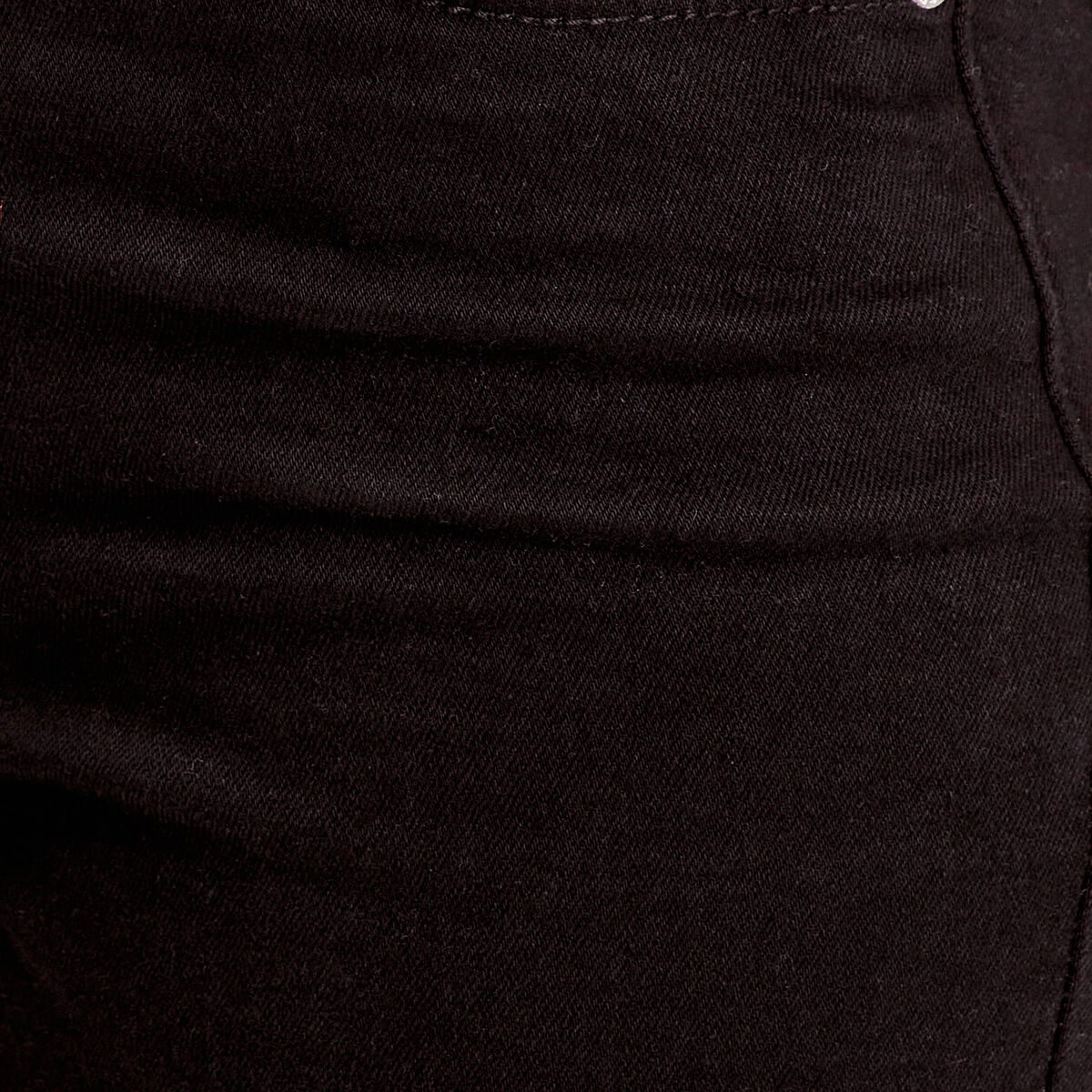 Jeans flare denim noir femme