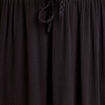 Jupe longue évasée noir femme