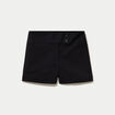 Shorty taille basse noir femme