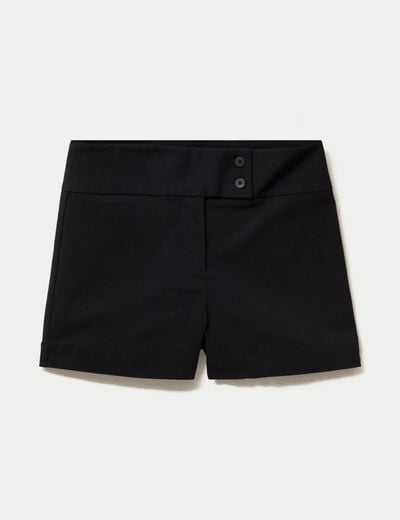 Shorty taille basse noir femme
