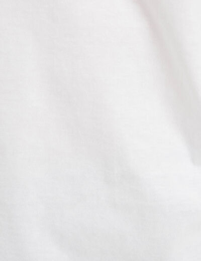 T-shirt manches courtes blanc femme