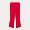 Pantalon flare rouge clair femme