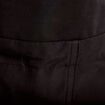 Veste courte bas resserr&eacute; &agrave; capuche noir femme