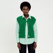 Gilet sans manches vert fonc&eacute; femme