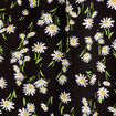 Robe évasée manches courtes noir femme