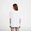 T-shirt oversize manches courtes blanc femme