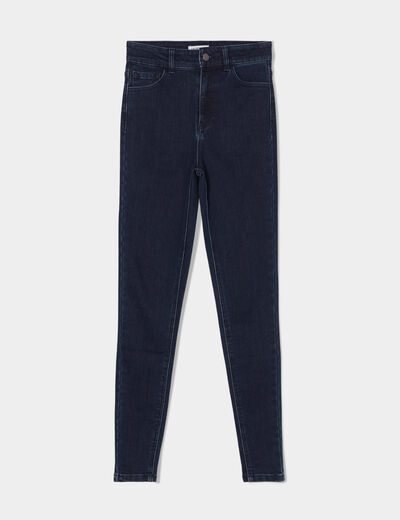 Jeans thermique skinny denim brut femme
