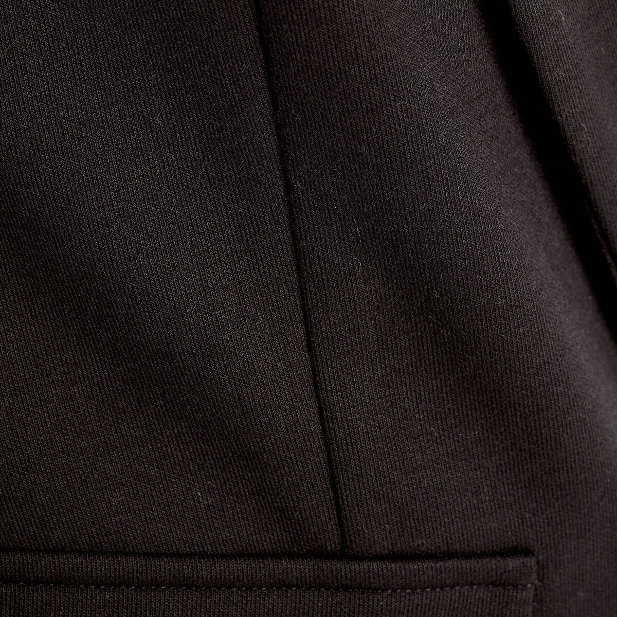 Veste blazer 2-en-1 gilet noir femme