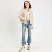 Jeans flare 7/8ème denim dirty femme