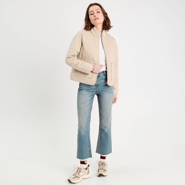 jeans flare 78eme denim dirty femme Jeans flare 7/8ème denim dirty femme