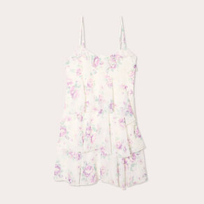 robe evasee volants blanc femme Robe évasée volants blanc femme