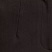 Pantalon carotte noir femme