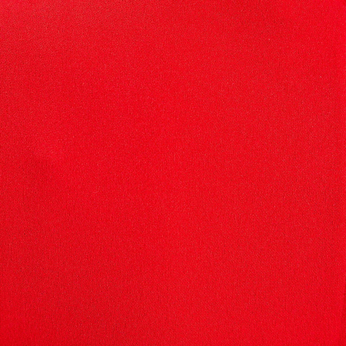 Robe longue ajustée drappée rouge femme