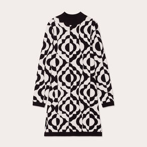 robe pull droite col montant blanc femme Robe pull droite col montant blanc femme
