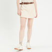 Jupe-short en jean sable femme