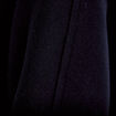 Veste chin&eacute;e col montant manches longues bleu marine femme