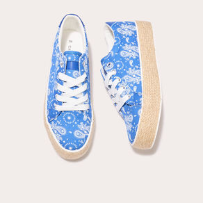 Espadrilles plates noir femme