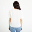 T-shirt oversize col rond rolling stones ecru femme