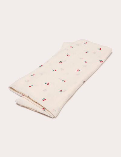 Foulard blanc femme