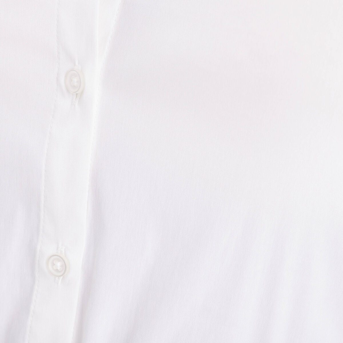 Chemise manches longues ecru femme