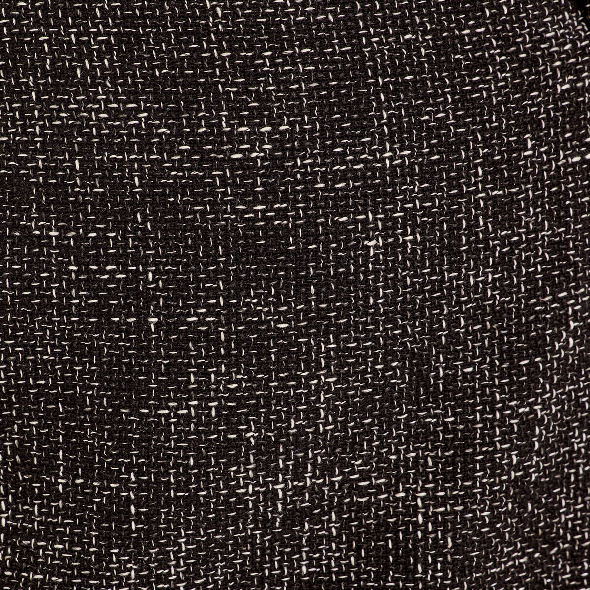 Jupe-short évasée en tweed noir femme