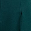 Pantalon bootcut taille haute vert fonc&eacute; femme