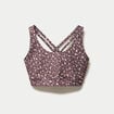 Brassi&egrave;re de sport activewear violet femme