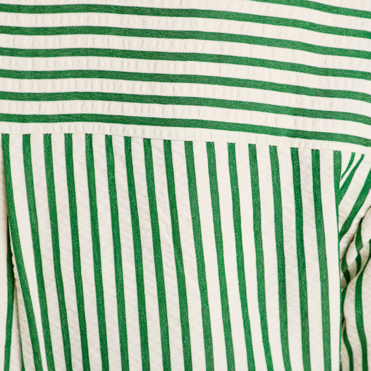 Chemise manches longues vert fluo femme