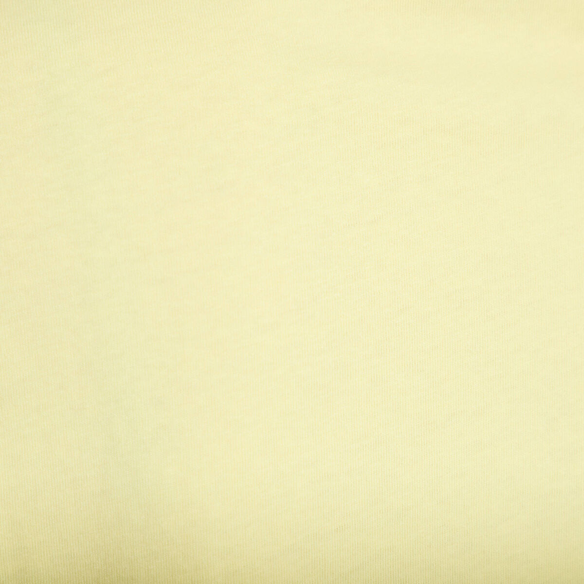 T-shirt oversize manches courtes jaune pastel femme