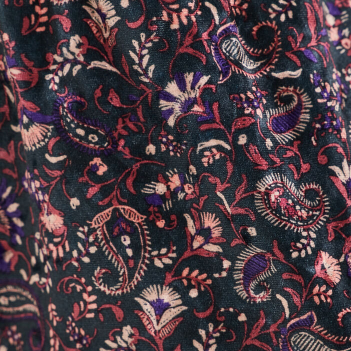Combishort ceinturée noir femme