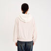 Sweat effet polaire fausse fourrure sable femme